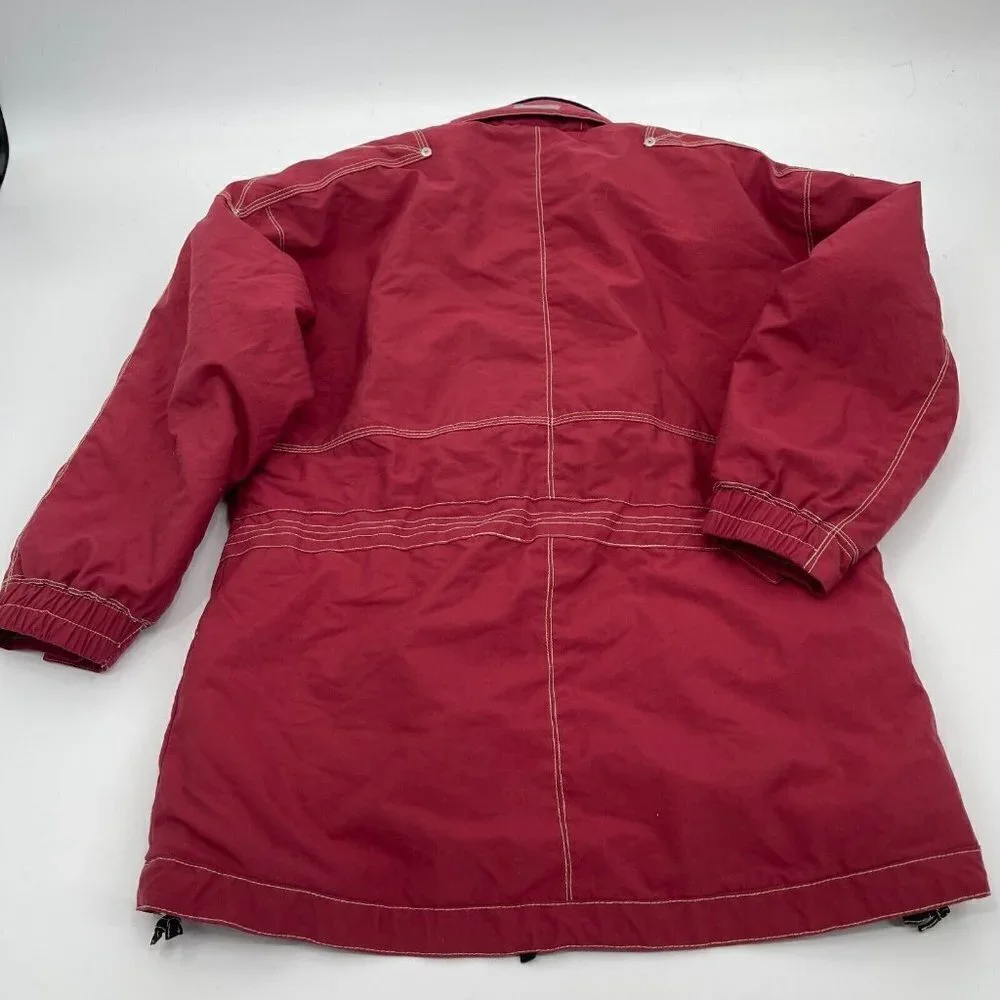 Obermeyer Juniors Coat 12 Red Swifter Winter Ski Snowboard Jacket Lined Casual